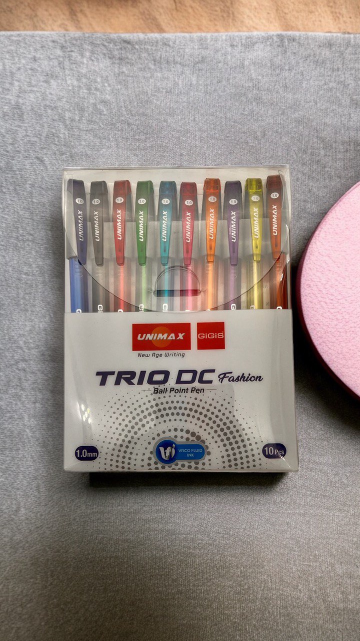 Unimax TRIO-DC Fashion color pen 10/card